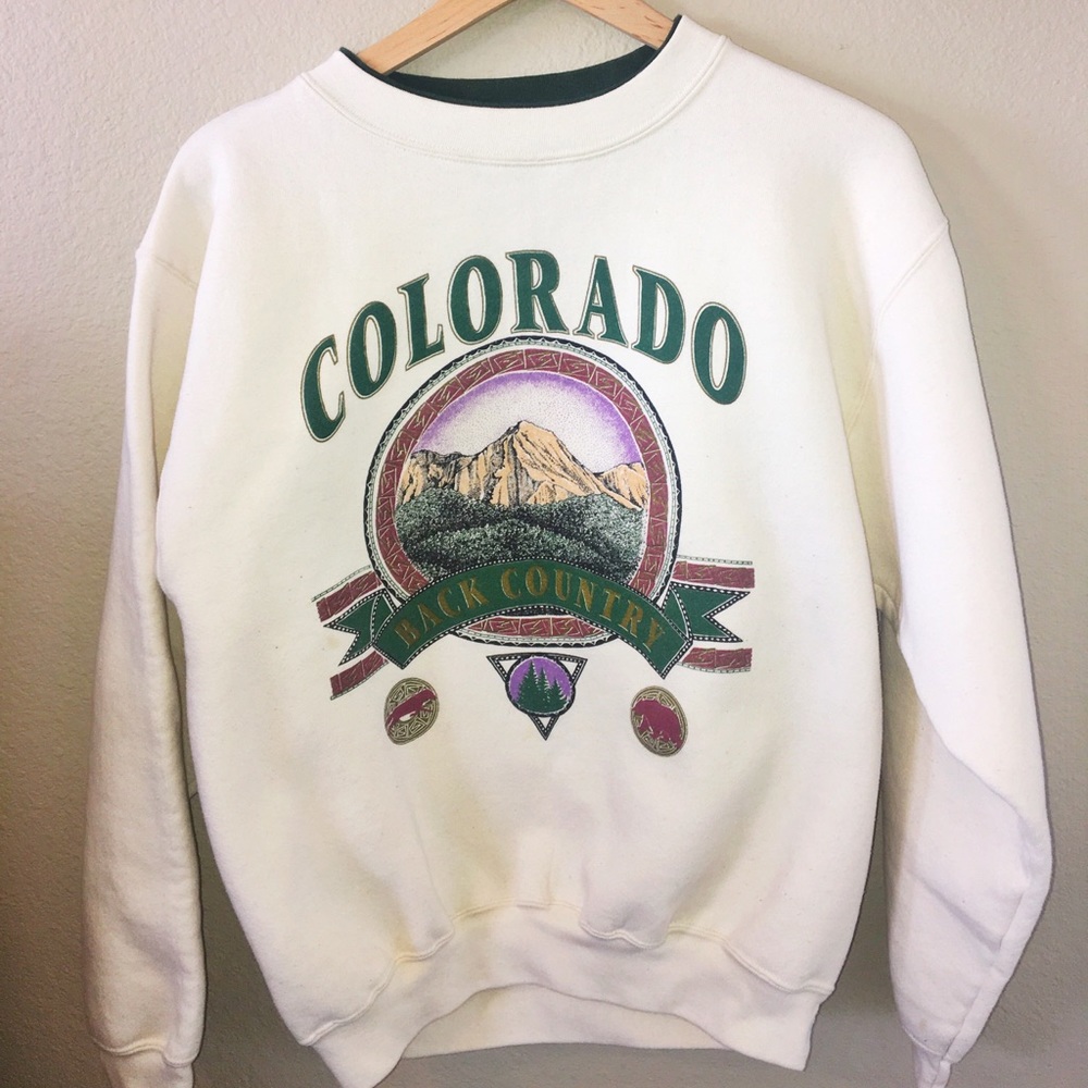 Vintage Colorado crew neck sweatshirt